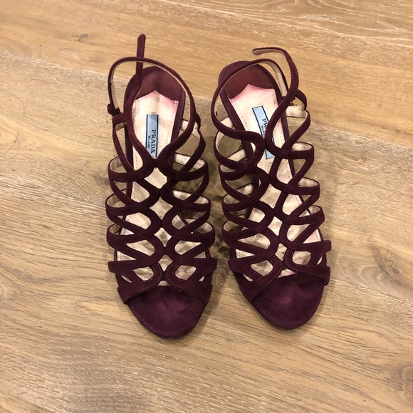 Prada wedges sandals - Picture 1 of 4